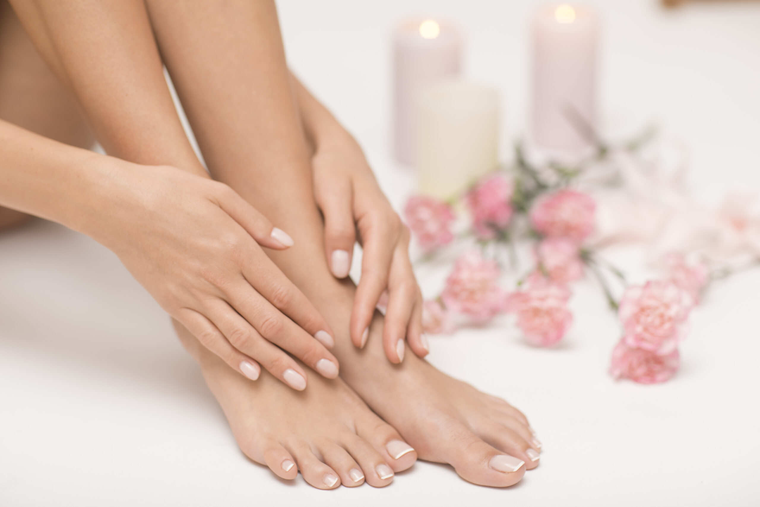 manicure and pedicure